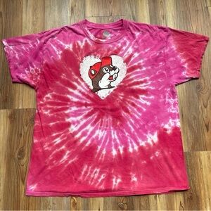 Buc-ees Tie Dye Valentines Shirt. I followed my heart… it lead me to Buc-ee’s